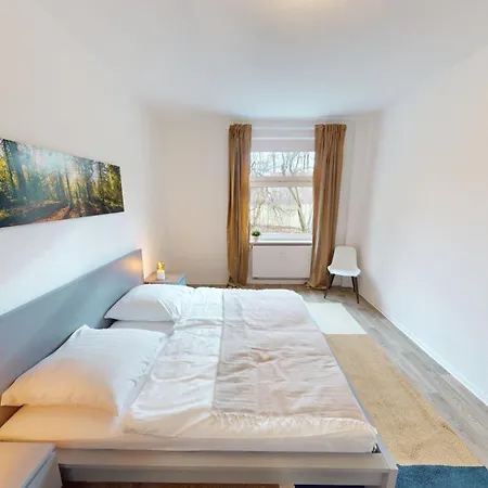 3-raum-appartement Im Stadtteil Kapellenberg, Wlan *